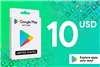 🎁 Подарочная карта Google Play — Официальный код ⚡

💳 Официальная подарочная карта Google Play на 10 Долларов. Доставка кода в личные сообщения 📩. Подходит для покуп... Google Play